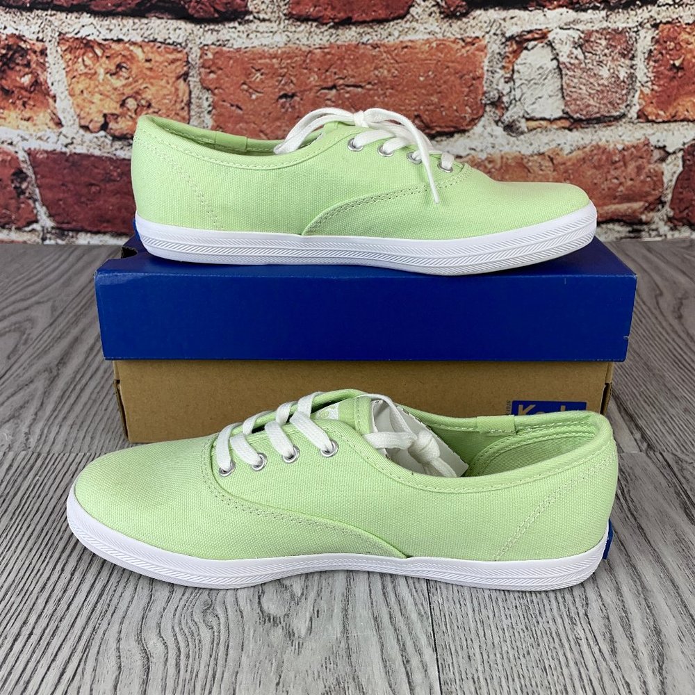 Keds Women's Champion Seasonal Sneaker, Patina Green, 5.5